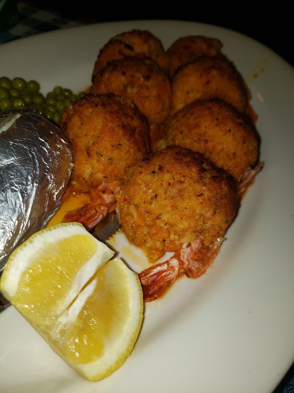 Tail & Stuffed Shrimp 6 Pieces