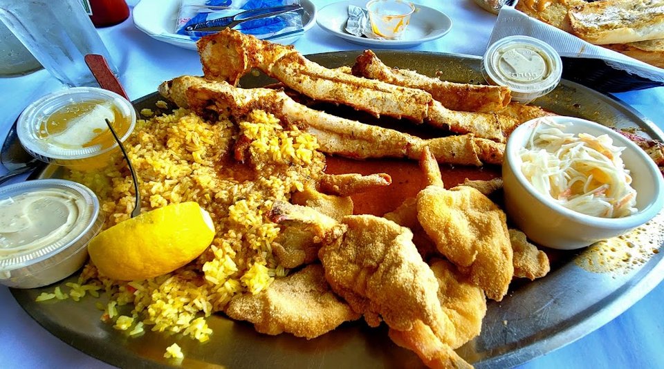 Fried Shrimp & Fried Flounder